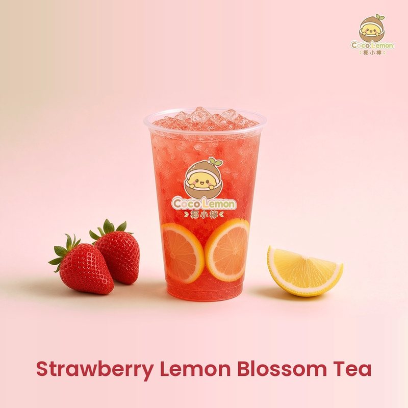 Strawberry Lemon Blossom Tea