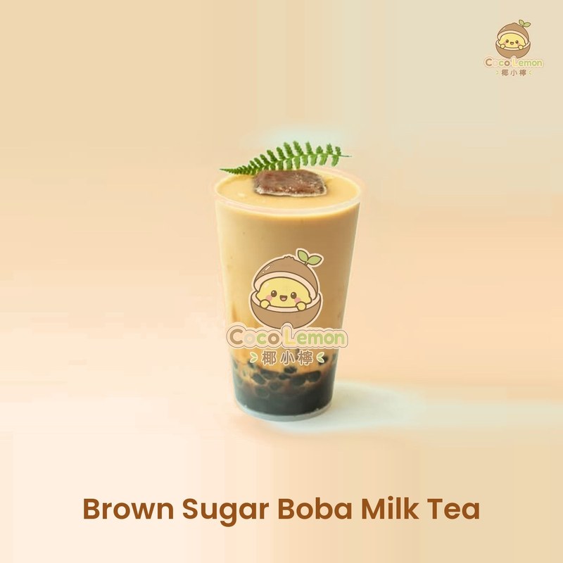 Brown Sugar Boba Milk Tea